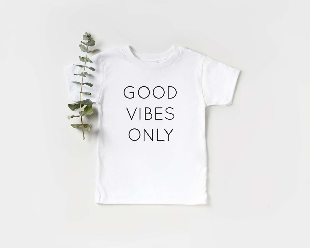 Good Vibes Only Toddler Tee