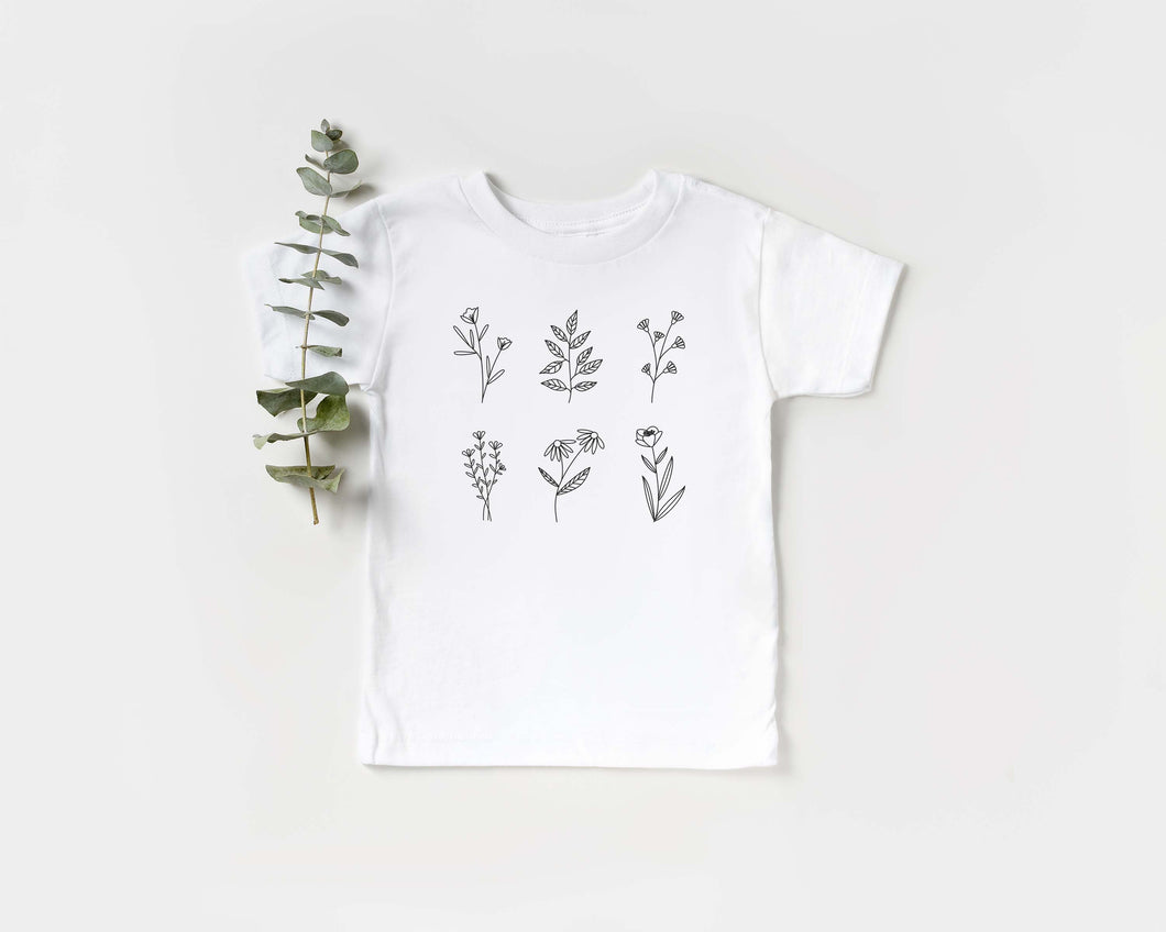 Wildflower Toddler Tee