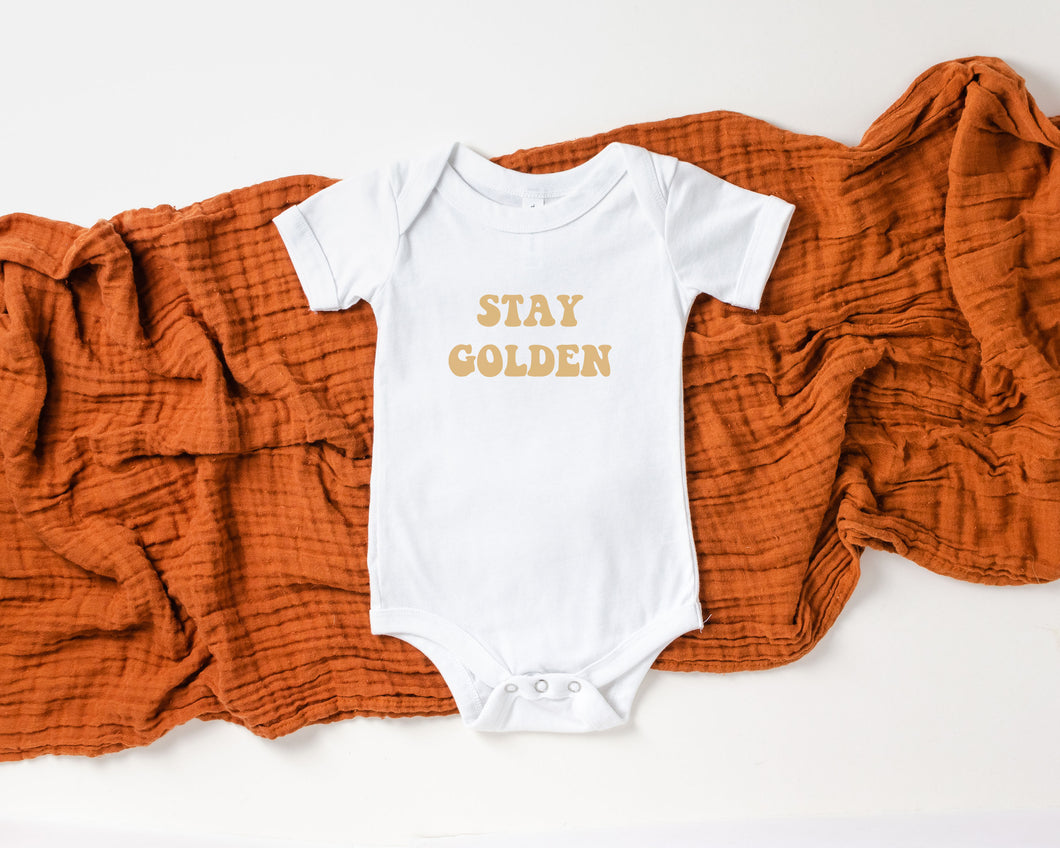 Stay Golden Onesie